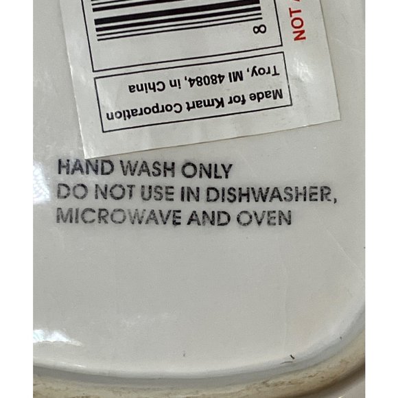 Easter Bunny Rabbit Ceramic Candy Tray Plate Dish K-MART BRAND - Picture 7 of 10